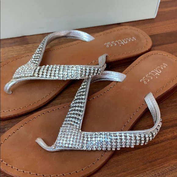 Matisse rhinestone strap sandals - Picture 2 of 4